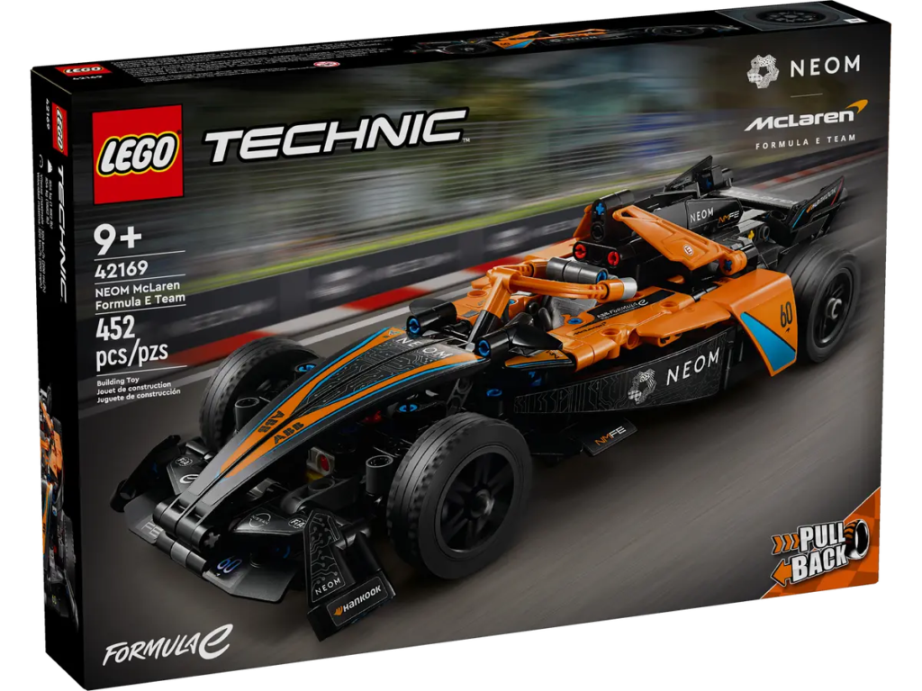 NEOM McLaren Formula E Race Car de LEGO Technic