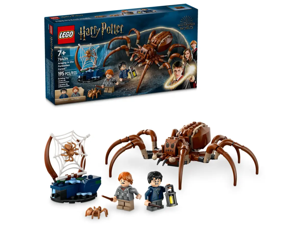 Aragog en el Bosque Prohibido de LEGO Harry Potter