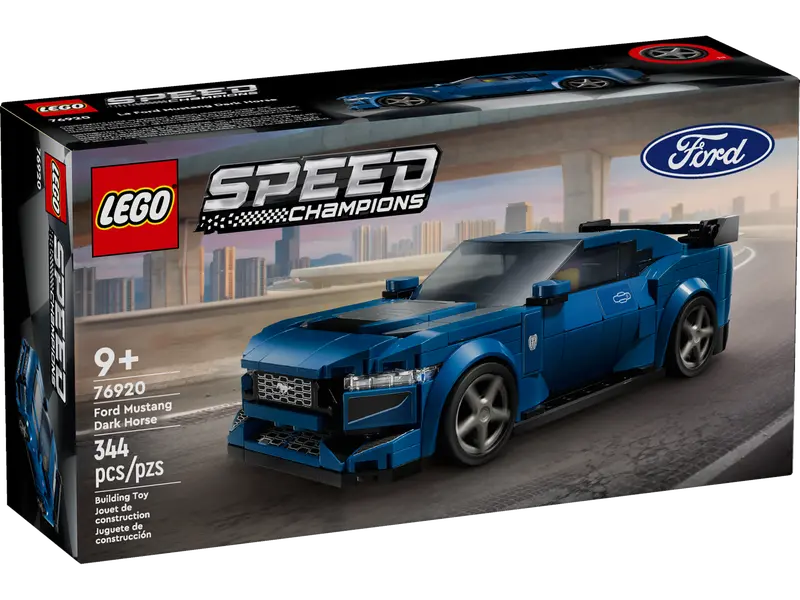 Deportivo Ford Mustang Dark Horse de LEGO Speed Champions