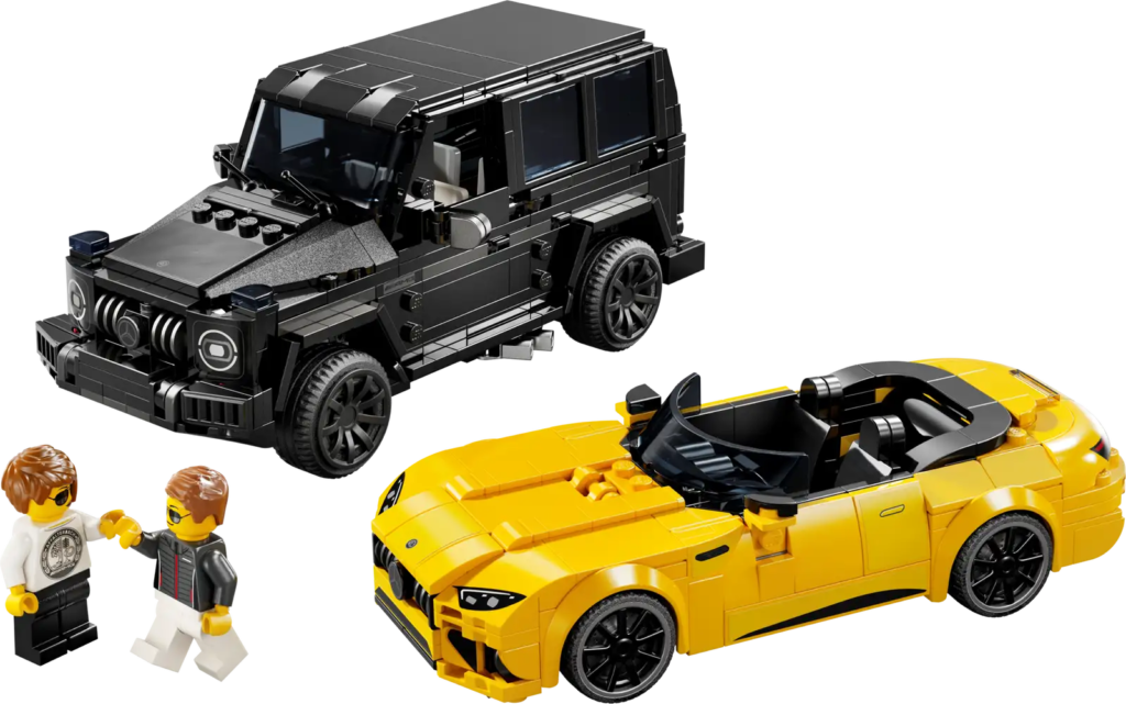 Mercedes-AMG G 63 y Mercedes-AMG SL 63 de LEGO Speed Champions
