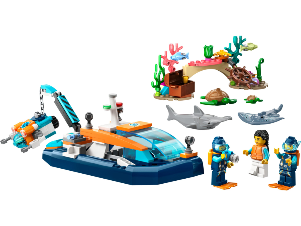 Barco de Exploración Submarina de LEGO City