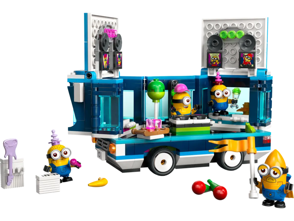 Bus de Fiesta Musical de los Minions de LEGO Minions