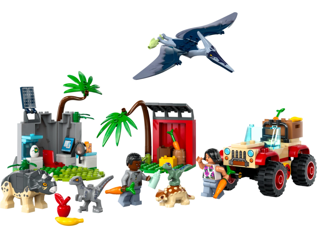Centro de Rescate de Crías de Dinosaurio de LEGO Jurassic World