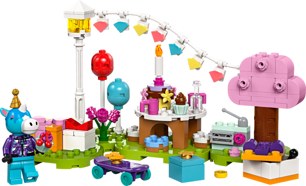 Fiesta de cumpleaños de Azulino de LEGO Animal Crossing