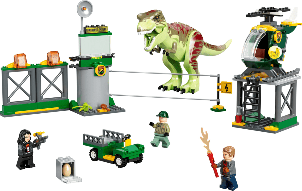 Fuga del Dinosaurio T. rex de LEGO Jurassic World