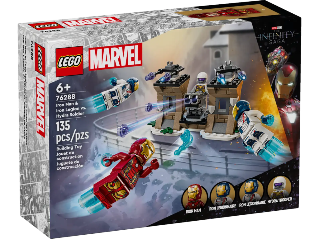 Iron Man y Legión de Hierro de LEGO Marvel
