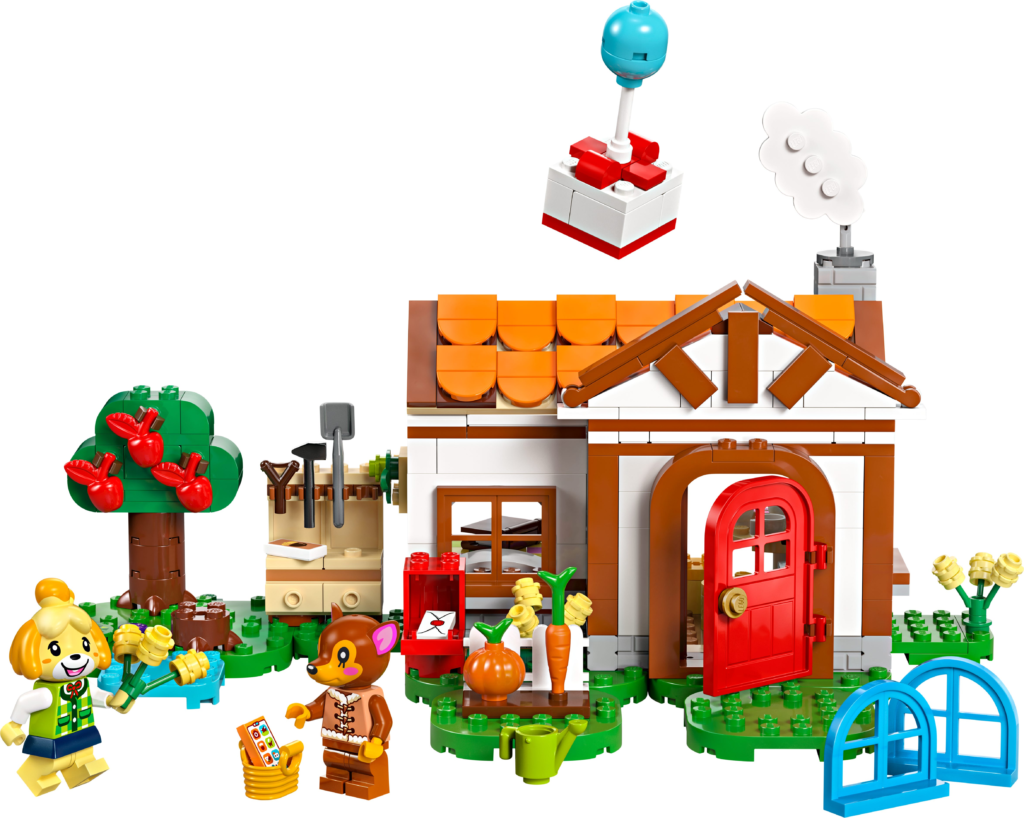 La visita de Canela de LEGO Animal Crossing