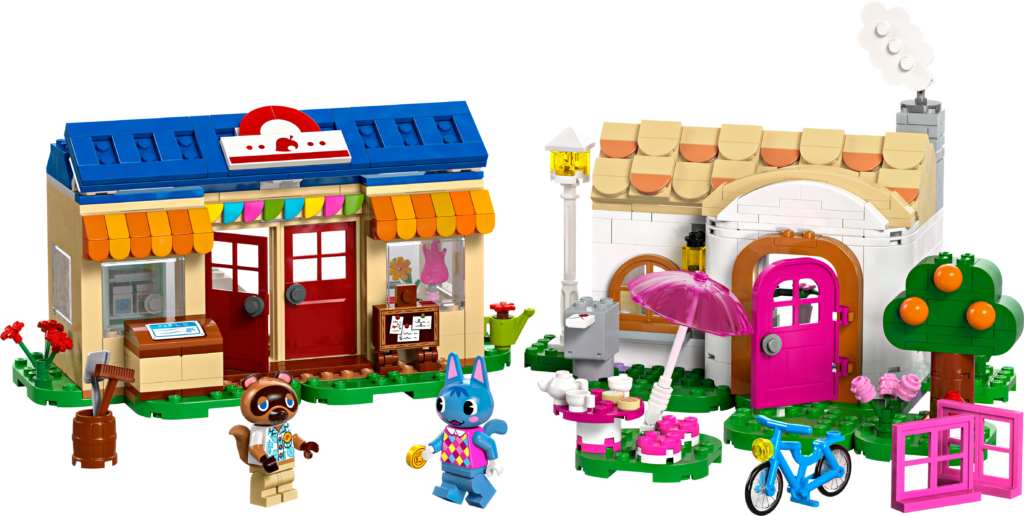 MiniNook y casa de Minina de LEGO Animal Crossing