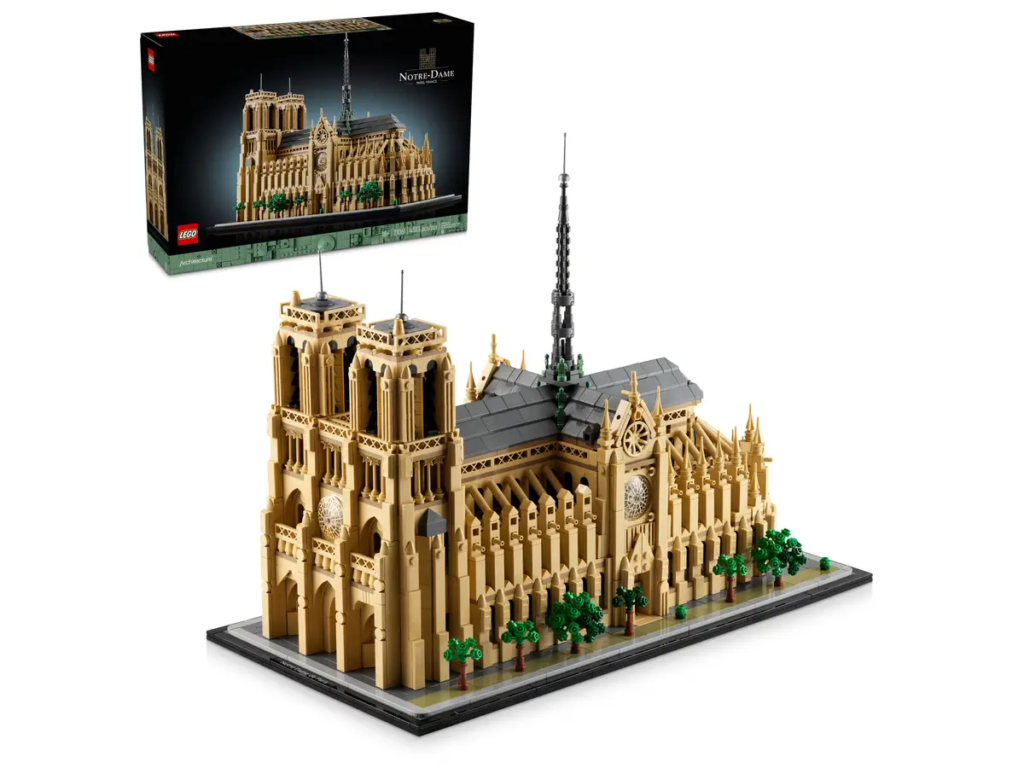 Notre Dame de París de LEGO Architecture