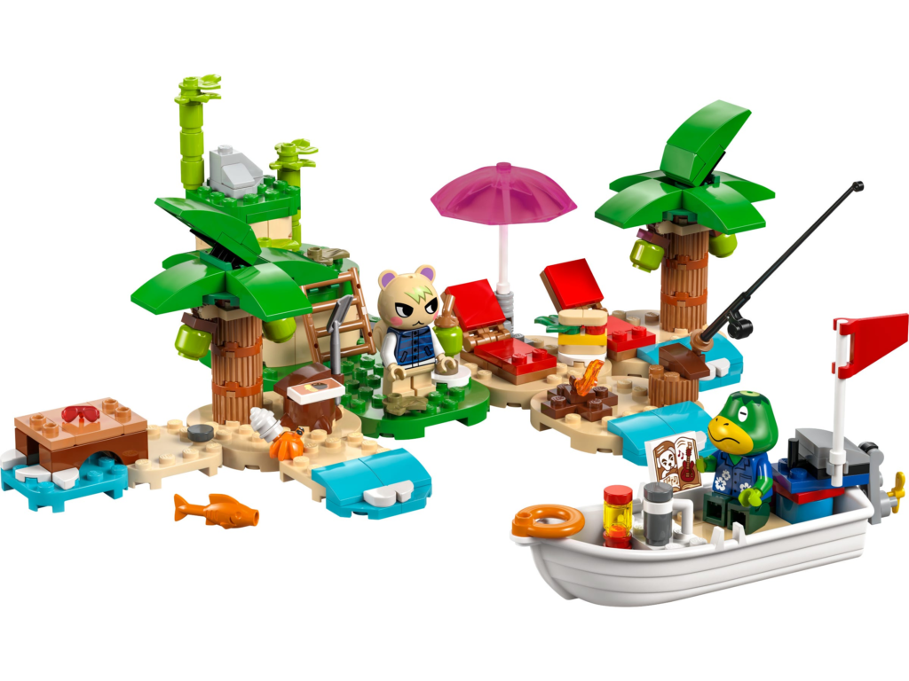 Paseo en barca con el Capitán de LEGO Animal Crossing