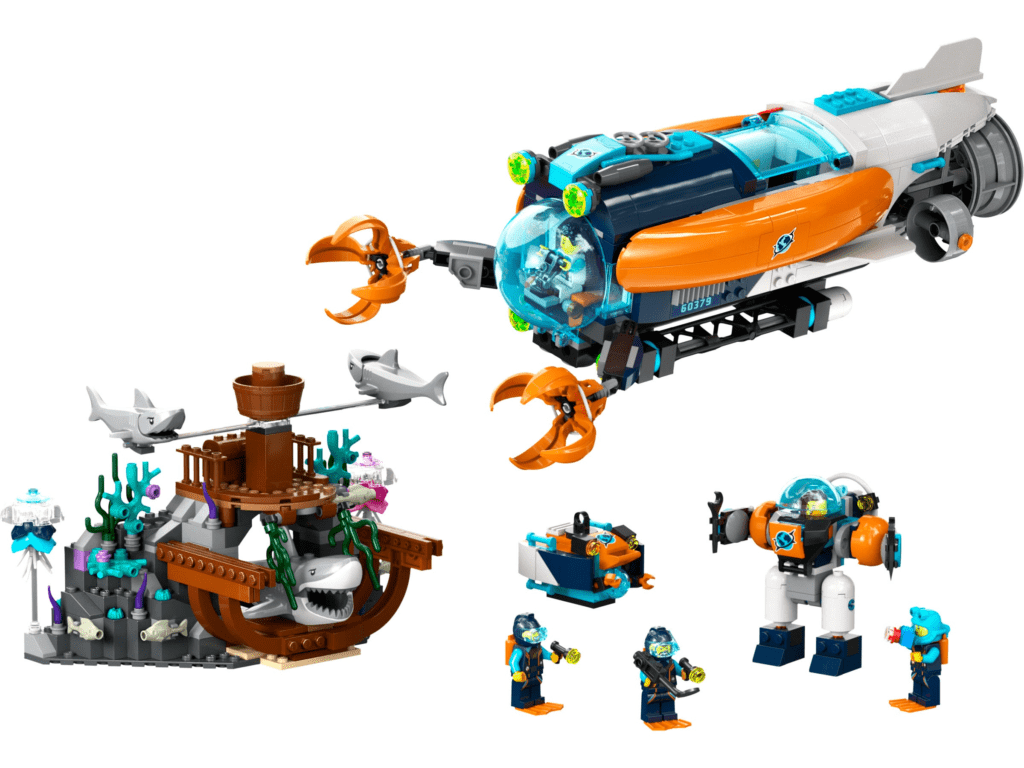 Submarino de Exploración de las Profundidades de LEGO City