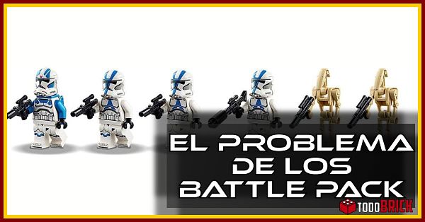El problema de los LEGO Battle packs