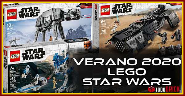 Lego Star Wars 2020 lista del verano