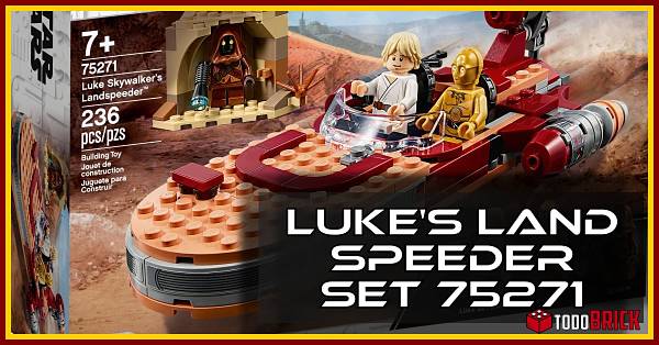 LEGO 75271 Star Wars Landspeeder de Luke Skywalker