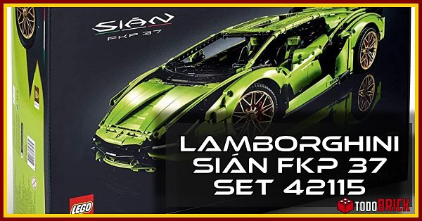 LEGO Lamborghini Sian FKP 37 set 42115