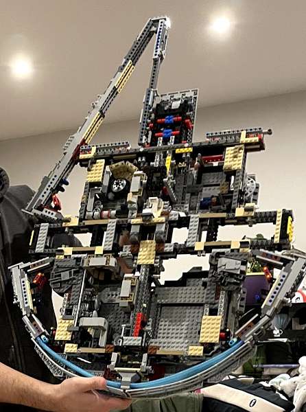 Estructura interna del LEGO Star Wars 75192
