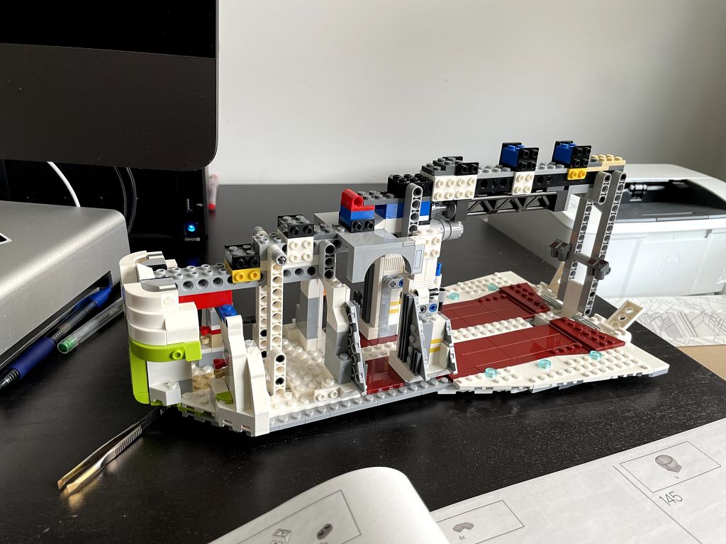Montando la republic gunship UCS de LEGO Star Wars
