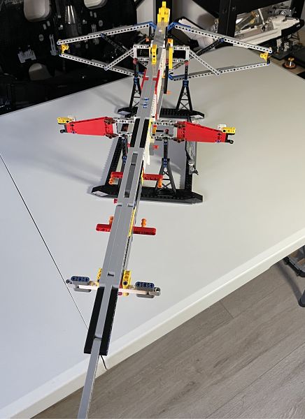 Estructura interior del destructor de LEGO 75252