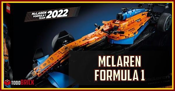 Nuevo McLaren formula 1 LEGO Technic