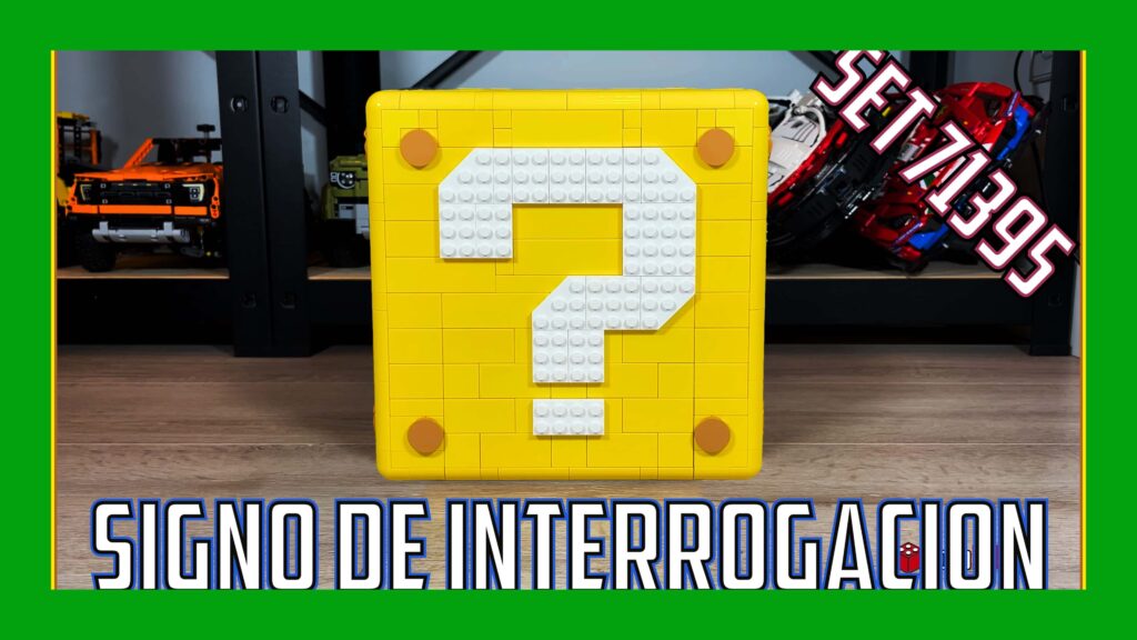 71395 Signo de interrogacion de Nintendo Mario LEGO