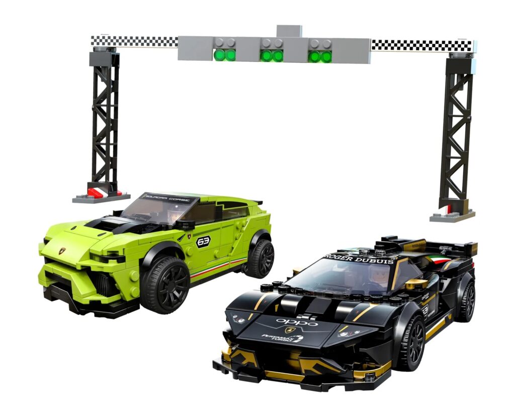 76899 Lamborghini Ursus y Lamborghini Huracán de LEGO Speed Champ