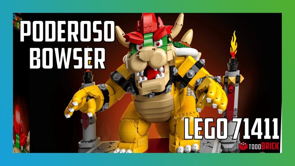 El Poderoso Bowser de LEGO Mario 71411