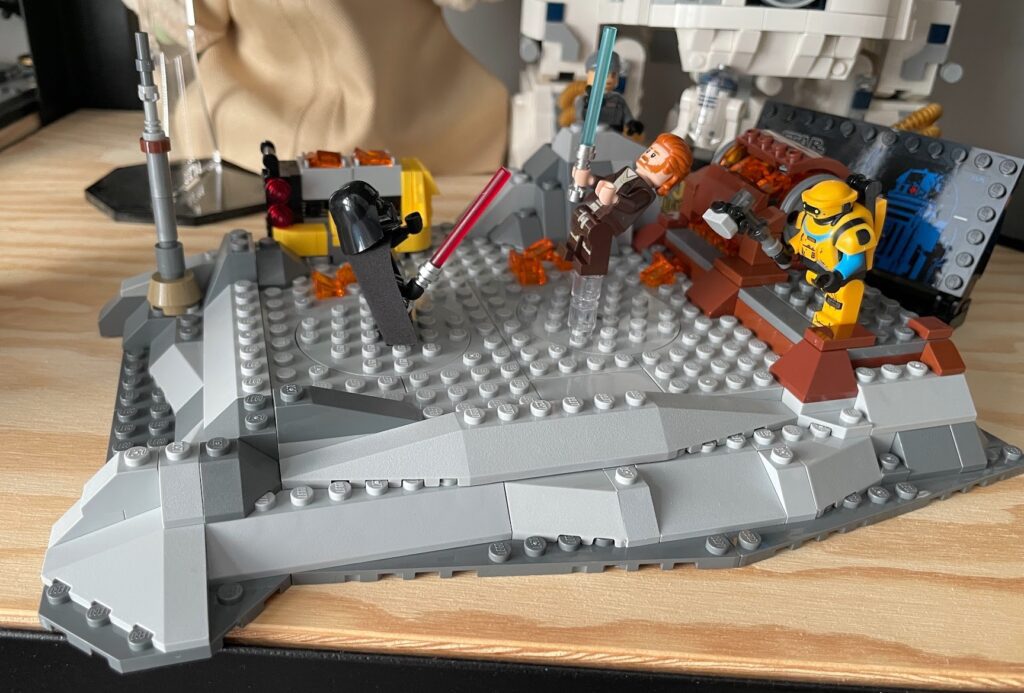 LEGO 75334 duelo Obi Wan Kenobi vs Darth Vader