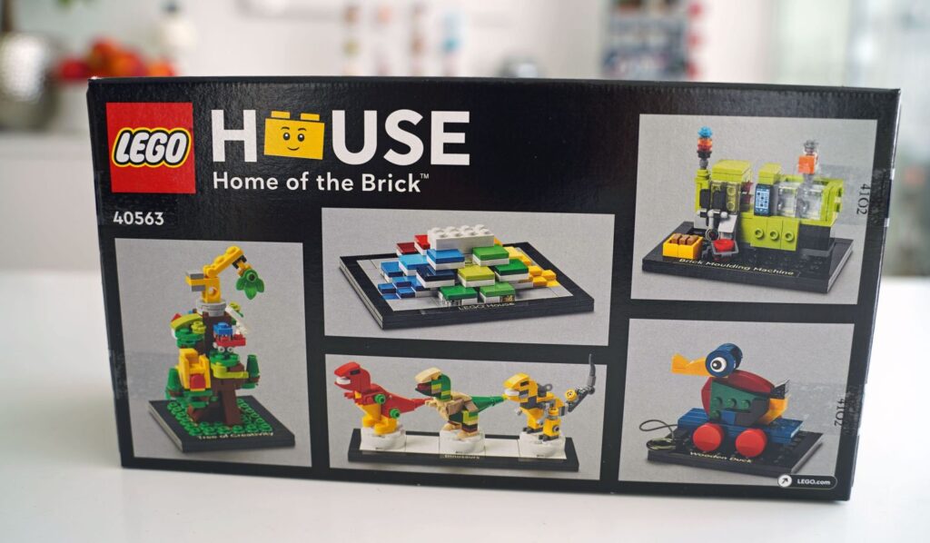LEGO house GWP para black friday 2022 parte de atras