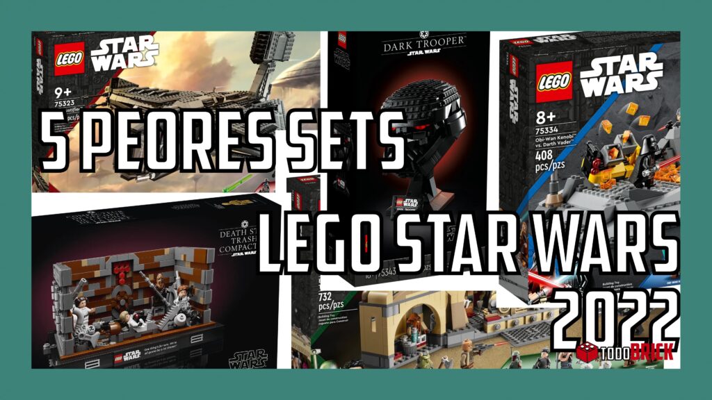 Los 5 peores sets de LEGO Star Wars 2022