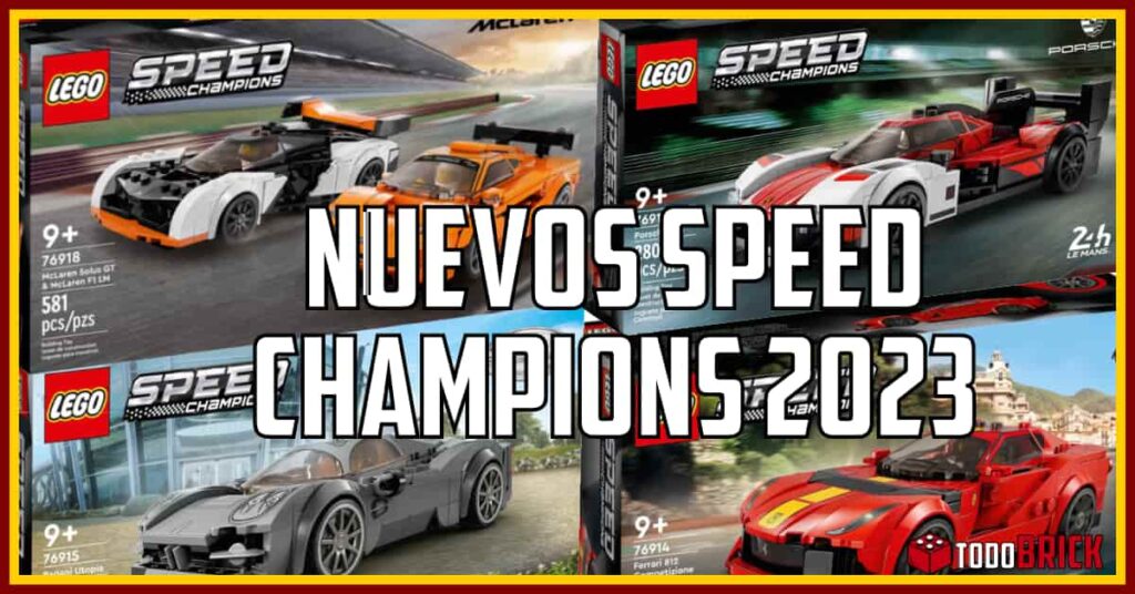 Nuevos LEGO Speed Champions 2023