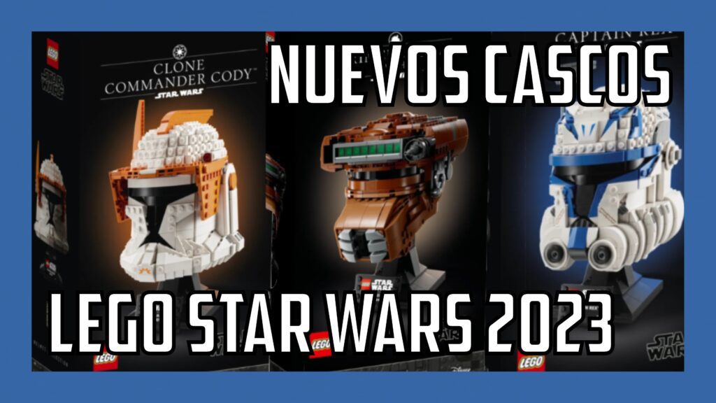 Nuevos cascos LEGO Star Wars 2023