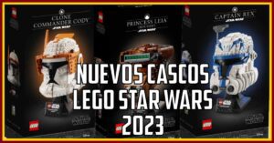 Nuevos cascos de LEGO Star Wars 2023