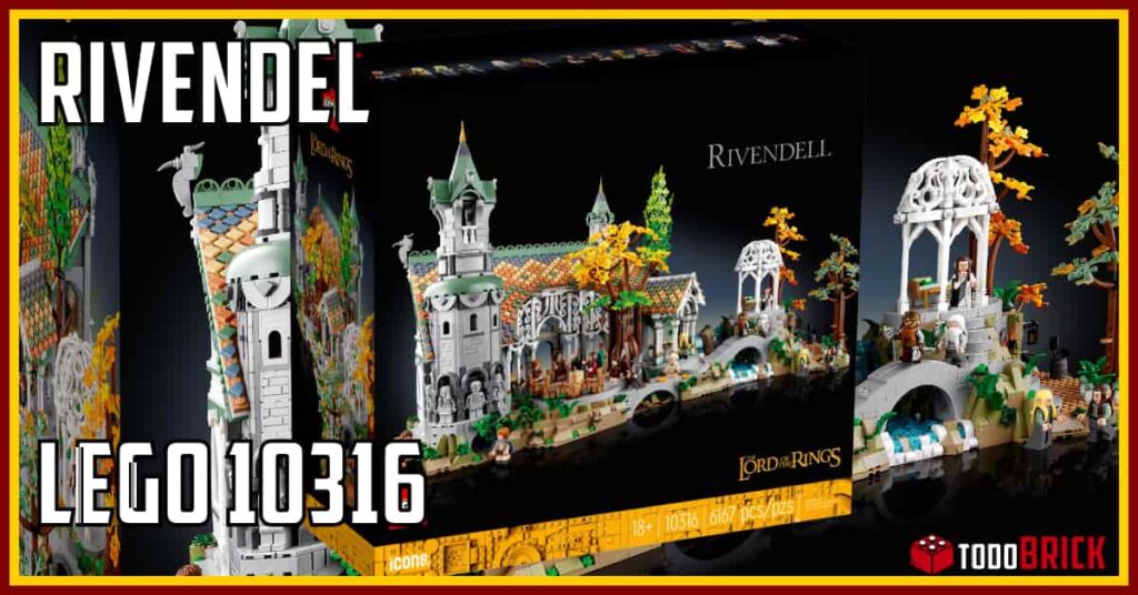 LEGO Rivendel 10316 El Señor de los Anillos Lord of The Rings