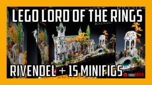 Nuevo LEGO de Rivendel 10316 del Señor de los Anillos