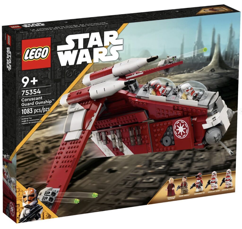 LEGO Star Wars 75354 Cañonera de la guardia de Coruscant