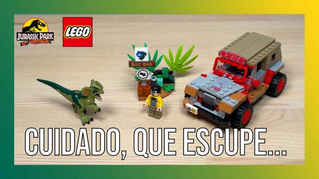 LEGO 76958 Dilofosaurio LEGO Jurassic Park