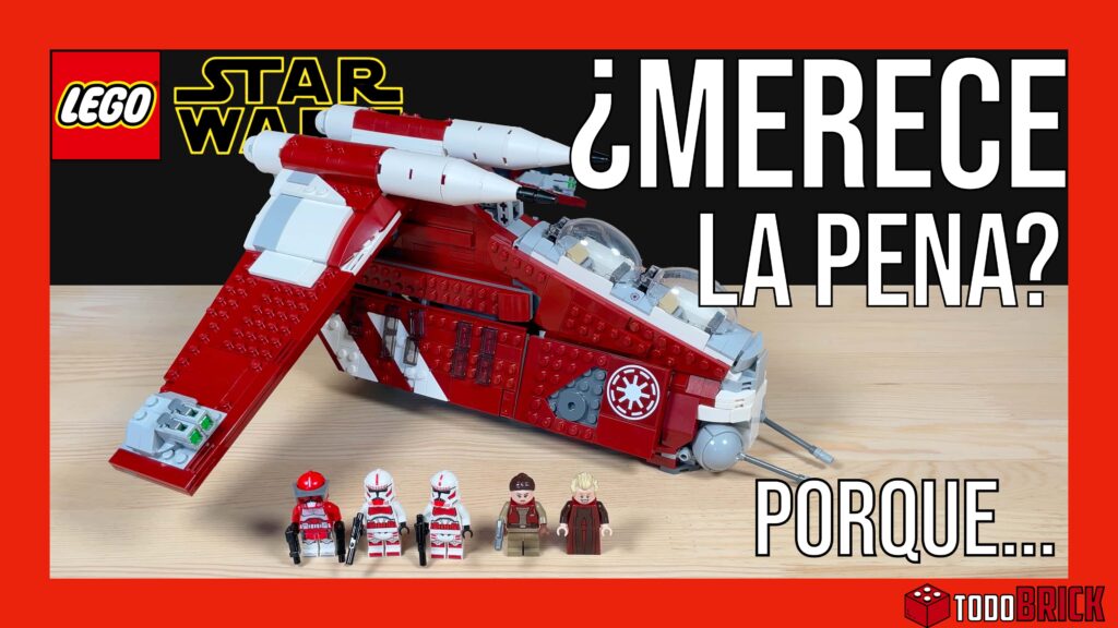 LEGO Star Wars 75354 Cañonera de la Republica