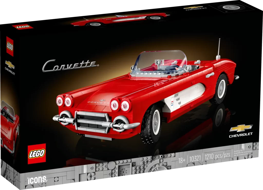10321 Caja Corvette de LEGO