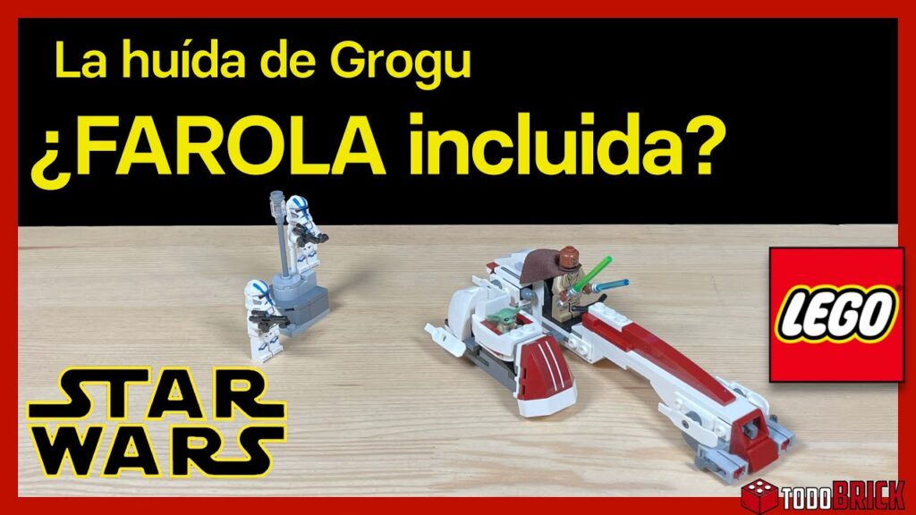 75378 Huida de Grogu de LEGO Star Wars