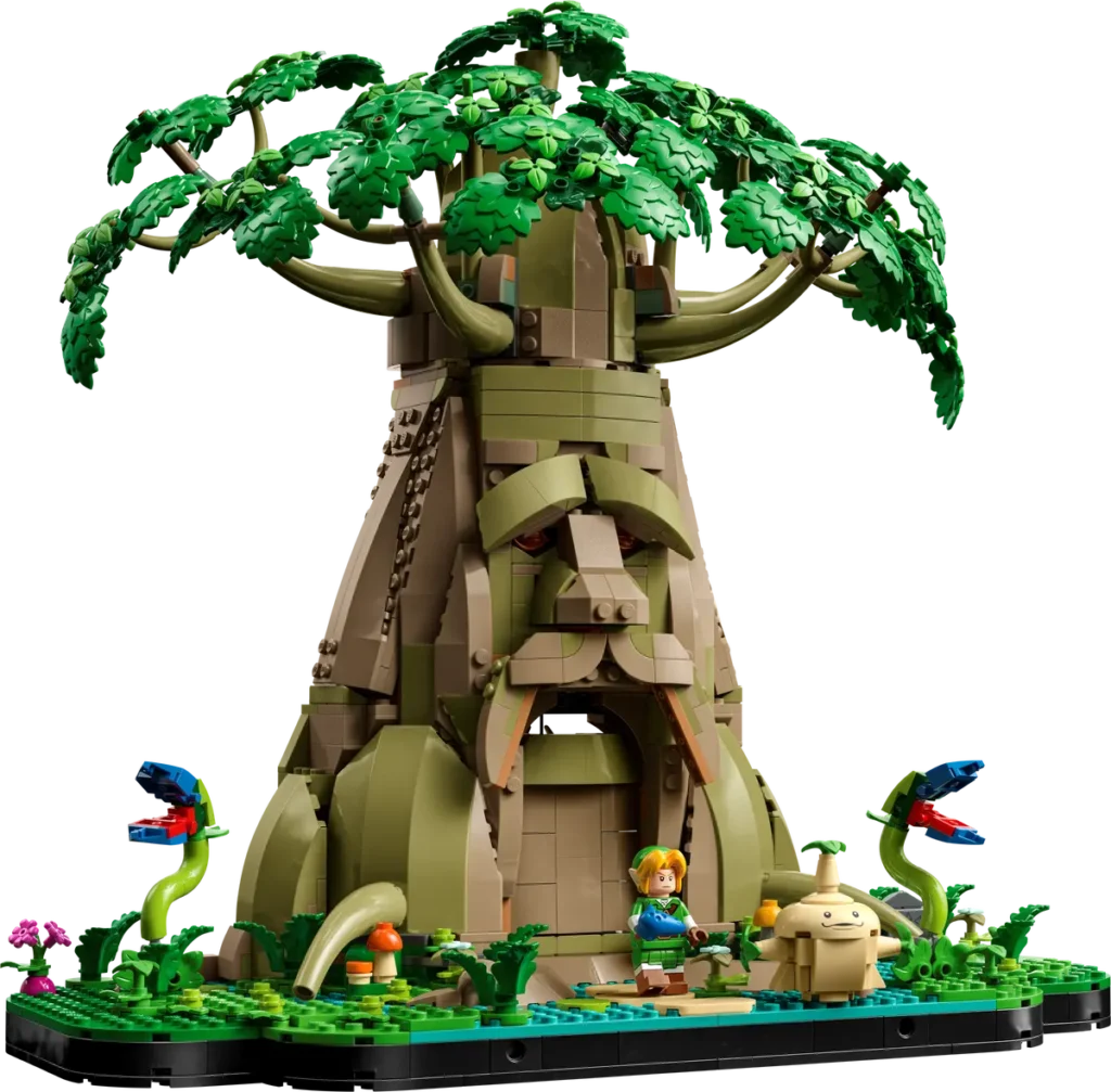 NUEVO Gran Árbol Deku de Zelda hecho de LEGO set 77092 | Todo Brick