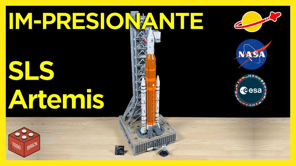 10341 Sistema de Lanzamiento Espacial Artemis de la NASA y LEGO Icons