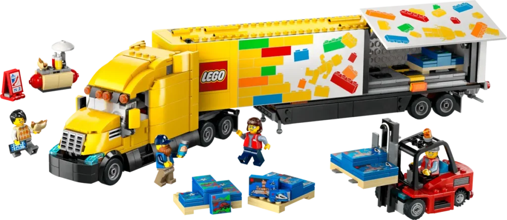 NUEVO Camion de Reparto Amarillo de LEGO City 60440 Todo Brick