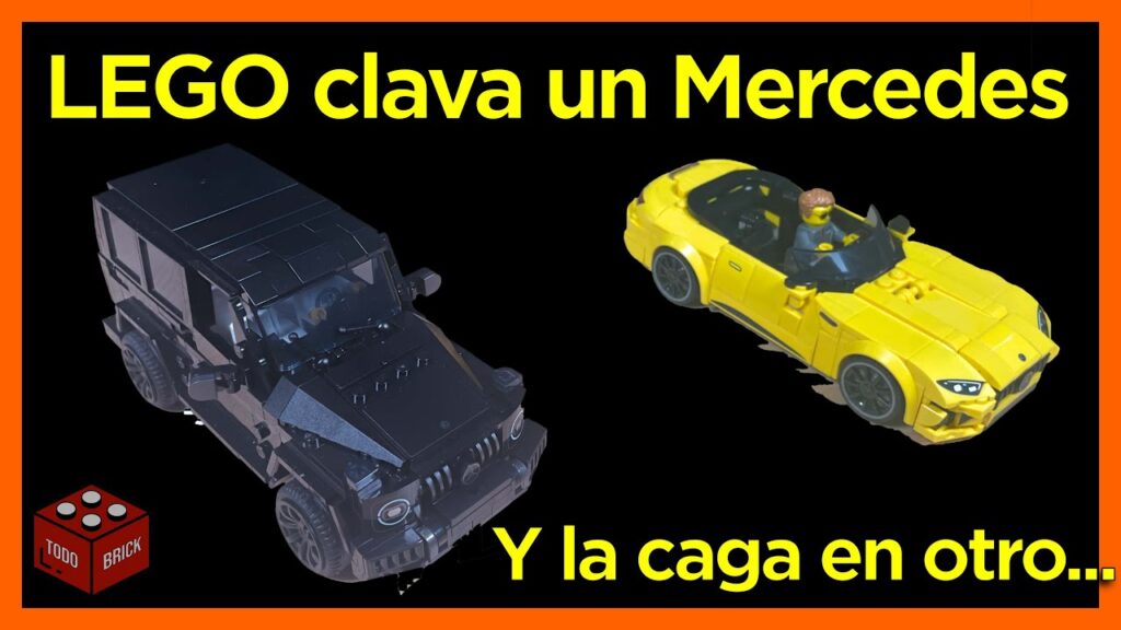 76924 Mercedes-AMG G 63 y Mercedes AMG SL 63 de LEGO Speed Champions