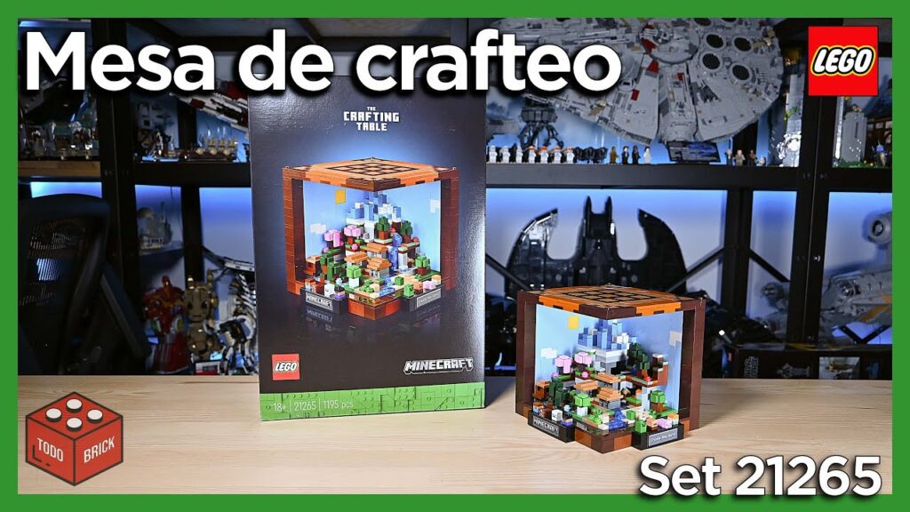 21265 Mesa de crafteo de LEGO Minecraft