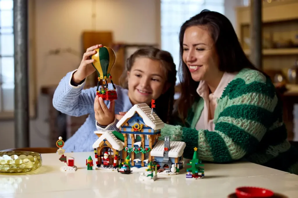 10339 Oficina de Correos de Papá Noel de LEGO Icons construcción