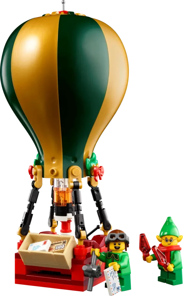 10339 Oficina de Correos de Papá Noel de LEGO Icons globo aerostático