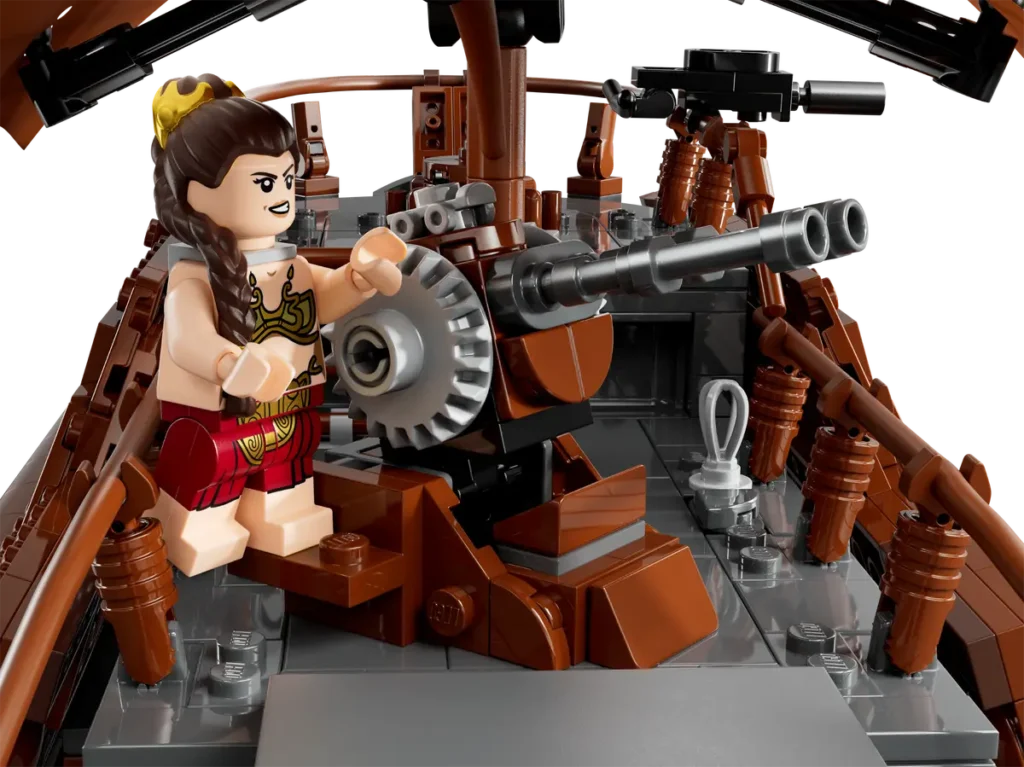 75397 Barcaza de Jabba de LEGO Star Wars Princesa Leia cañones