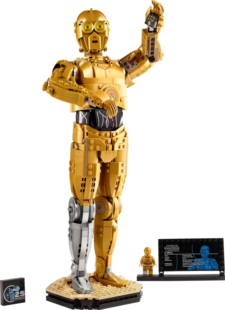 75398 C-3PO de LEGO Star Wars fuera de la caja