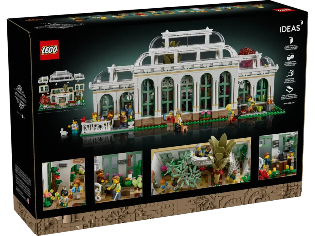 21353 Nuevo Jardín Botánico de LEGO IDEAS caja