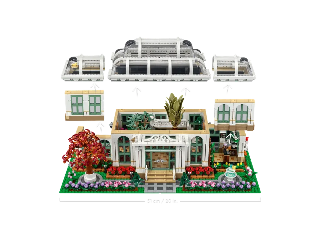 21353 Nuevo Jardín Botánico de LEGO IDEAS estructuras